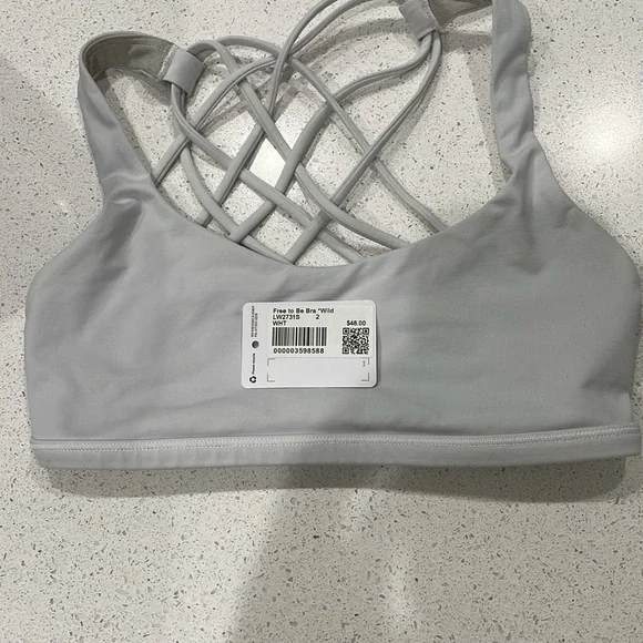 Size 2 Free to Be Bra - Wild (Color: White) - Picture 4 of 5